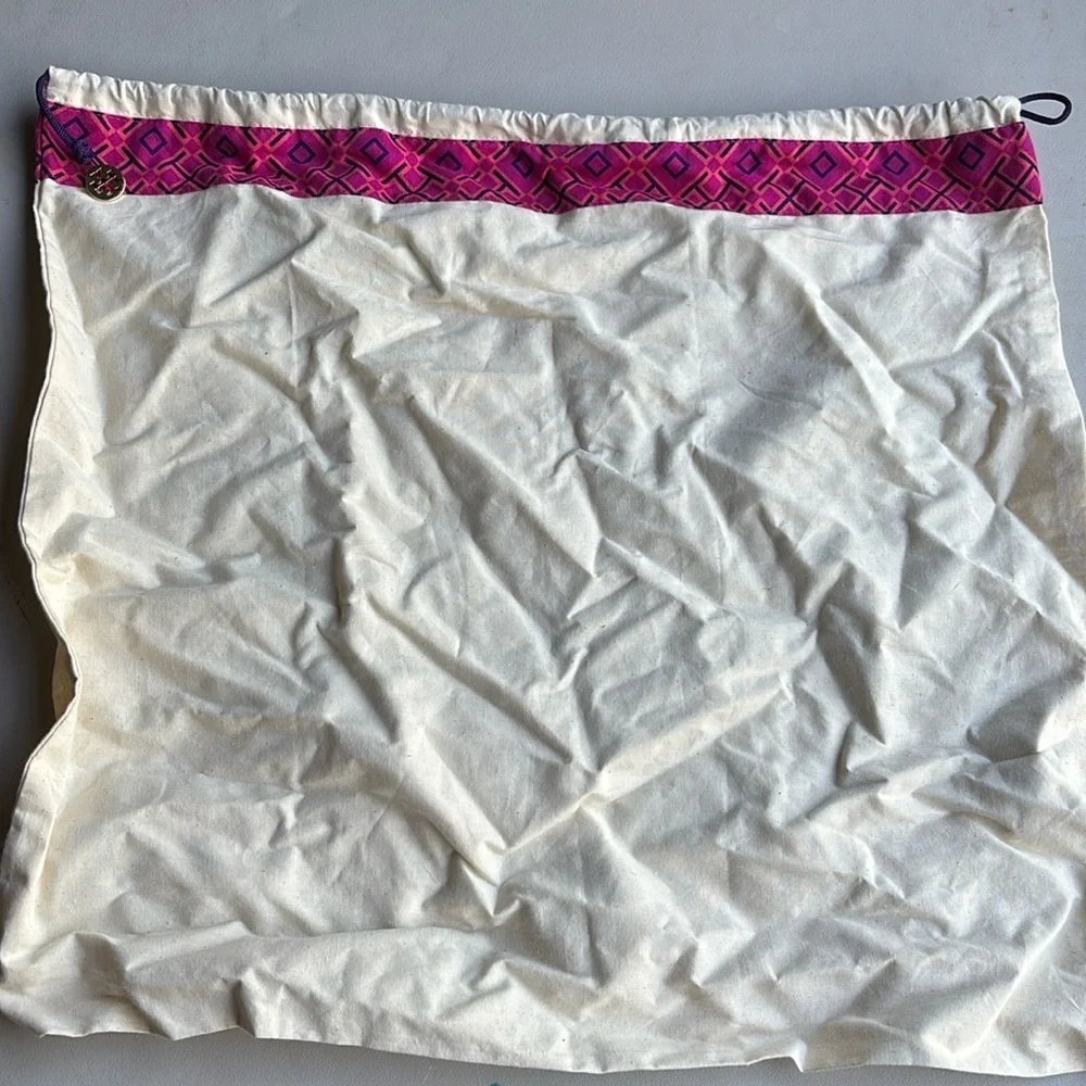 Tory Burch drawstring dust / laundry bag